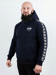 Mikina s kapucí Městské Prostředí „Classic Lampas“ Navy