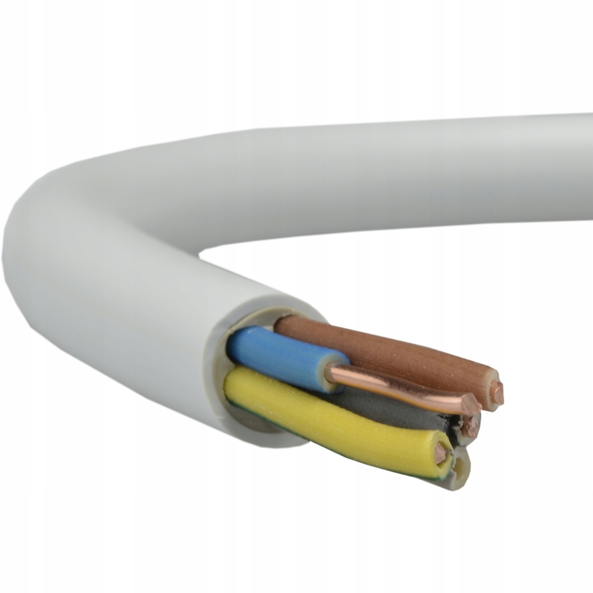 

Przewód kabel okrągły Ydy 5x1,5 450/750V 1m