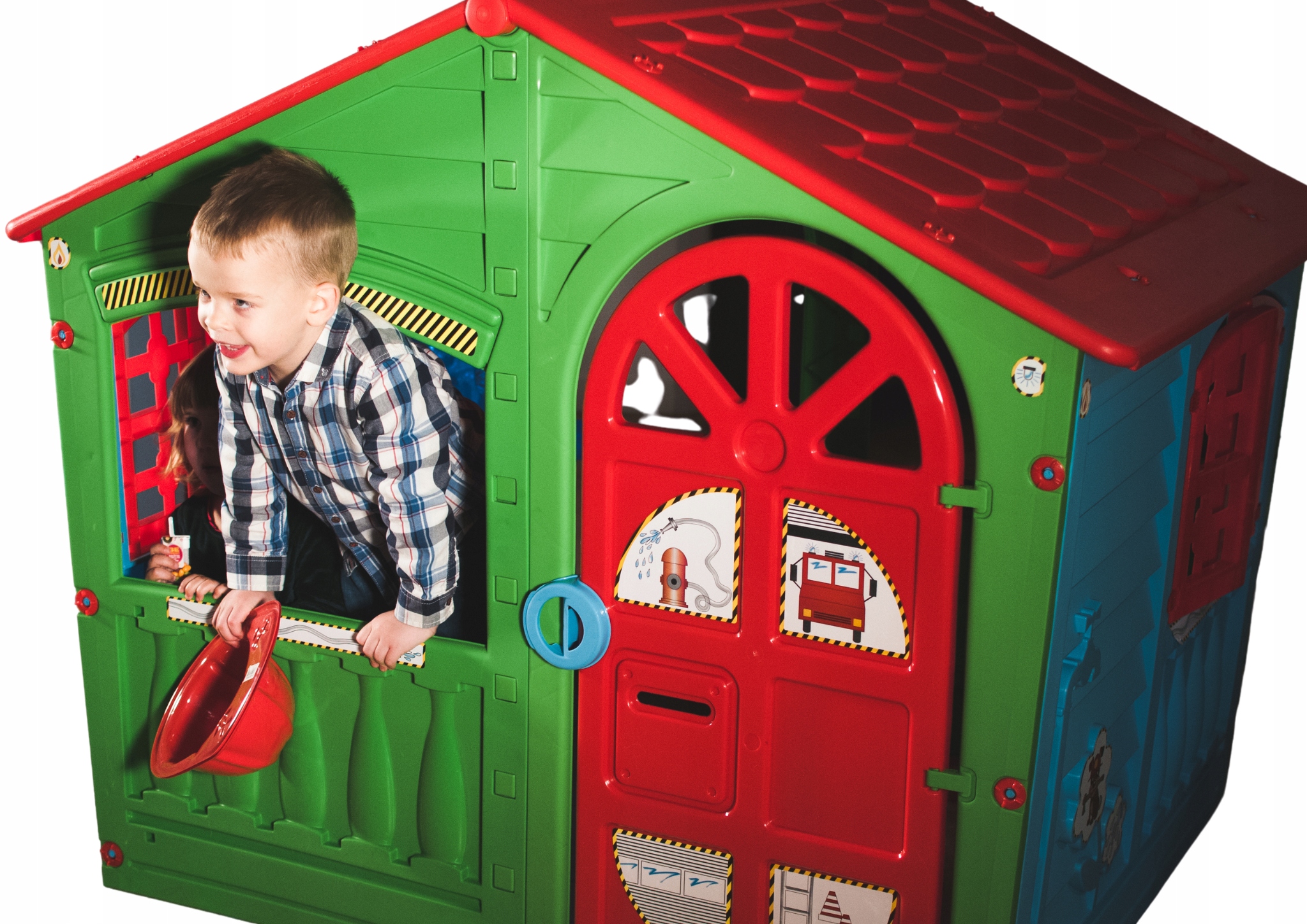 DUŻY DOMEK Z MODUŁEM ŚWIATŁO I DŹWIĘK Wysokość produktu 115 cm