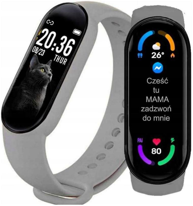 M6 OPASKA SPORT SMARTWATCH SMARTBAND ZEGAREK