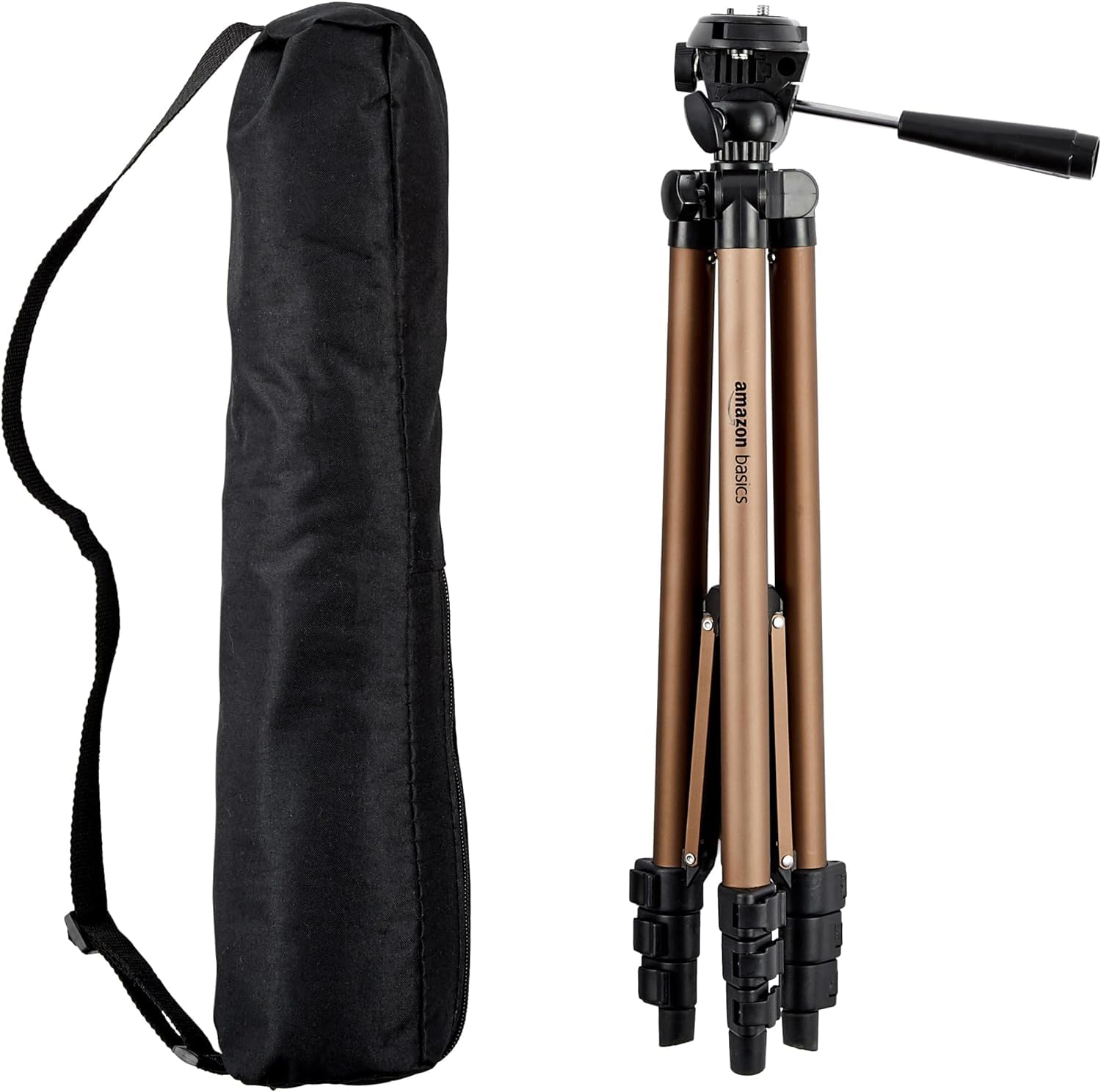 BASICS Lekki Statyw Z Torbą 127 cm Kolor Szampański