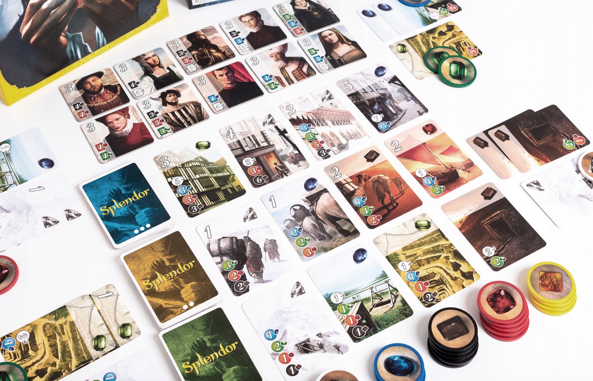 SPLENDOR Rebel GRA PLANSZOWA Edycja Polska Seria Splendor