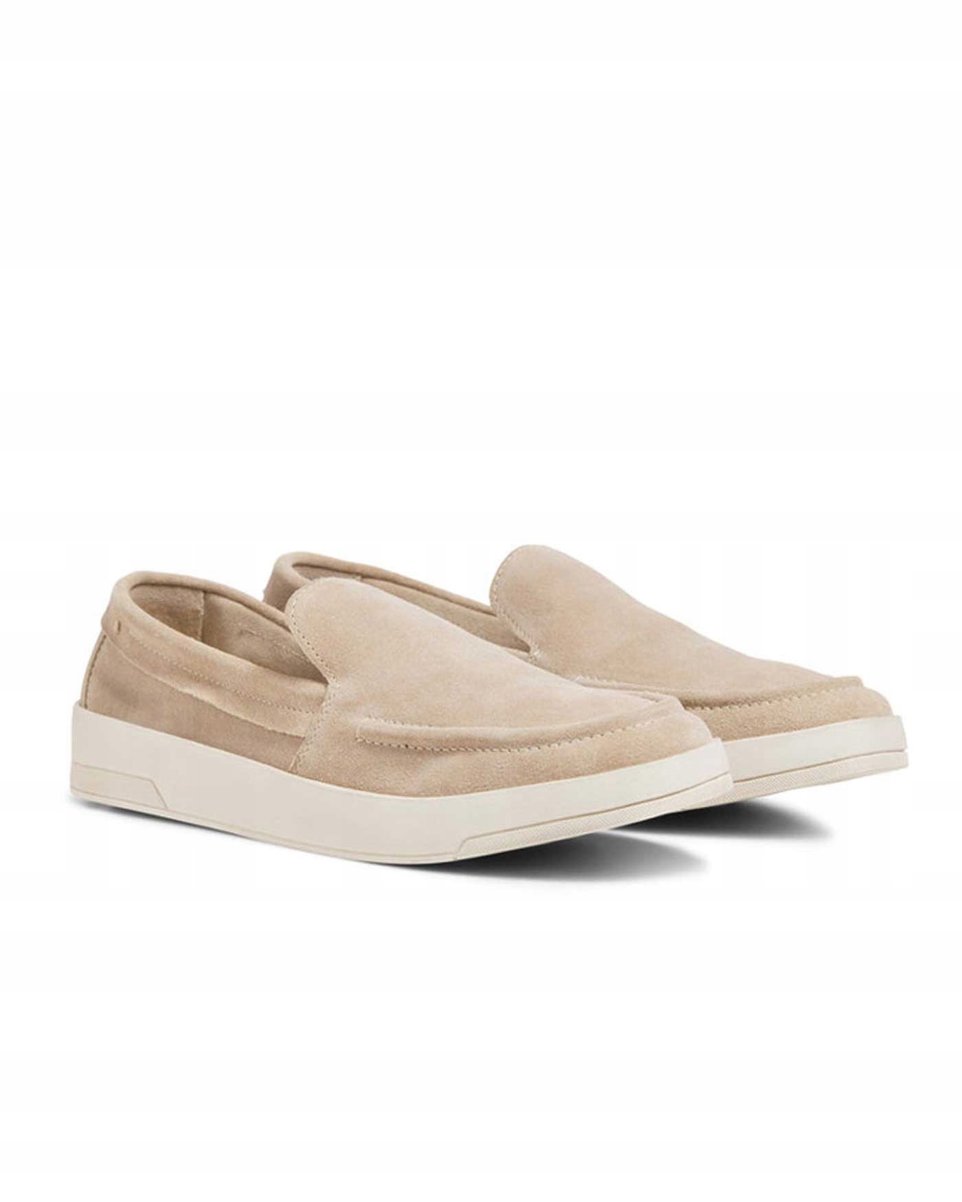 Jack Jones Pánské Polobotky Béžové Kožené Nazouvací 40 6DA