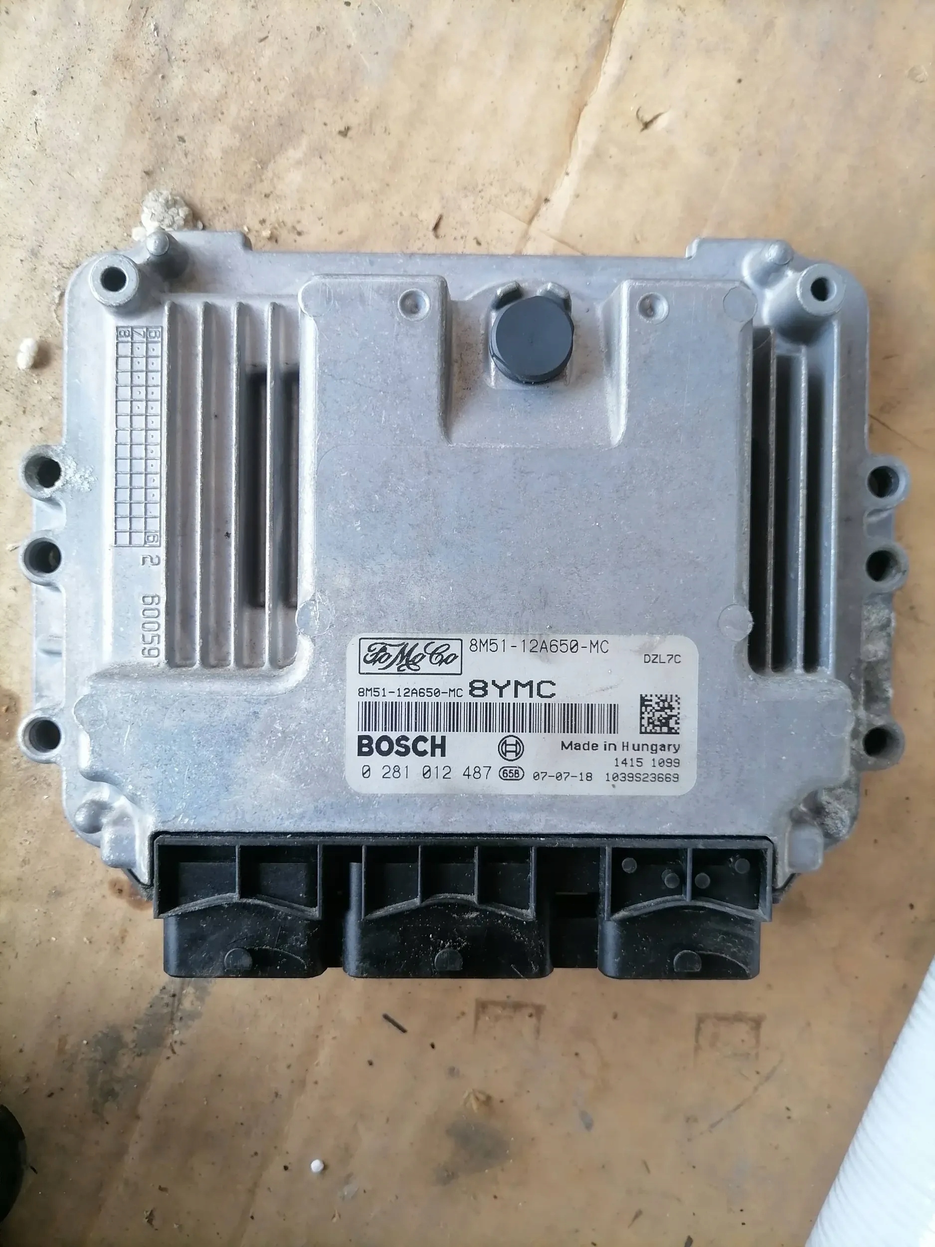 Ford C-MAX focus 1.6 tdci Sterowniki silnika