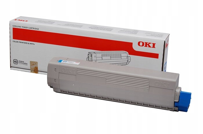 Originálny toner Cyan Oki C532, C542, MC563, MC573 (46490607)
