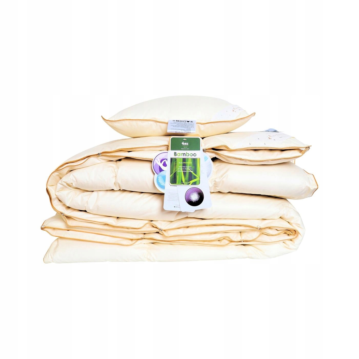 Péřová přikrývka Teplá 200x220 Dream krémová 90%