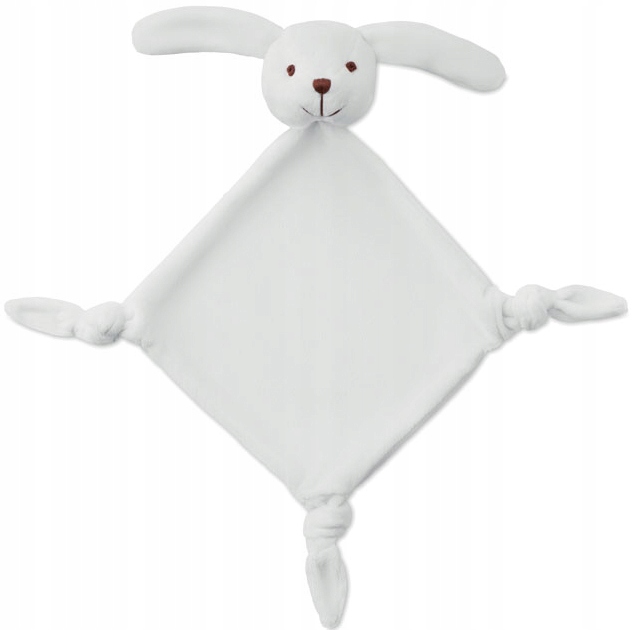 

Przytulanka Kocyk Króliczek biały