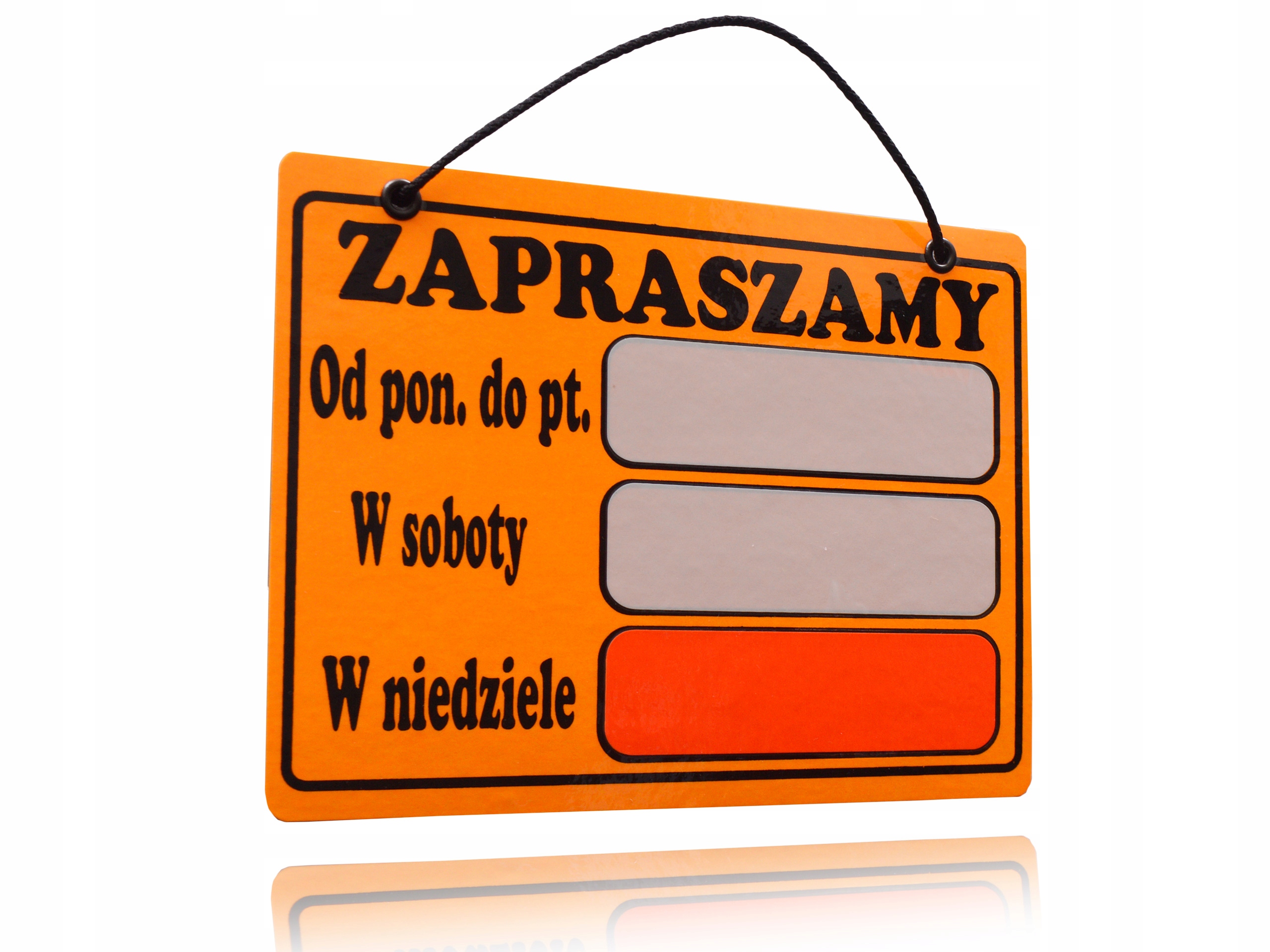 

Tablica Informacyjna Laminowana Do Sklepu Biura