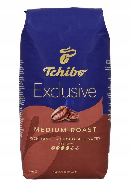 Levně Tchibo Exclusive Medium Pražená Káva 1kg