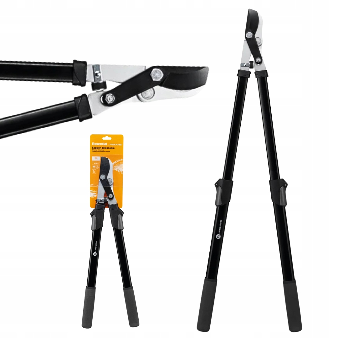 Teleskopowy Sekator Fiskars do gałęzi Dwuręczny duży zasięg