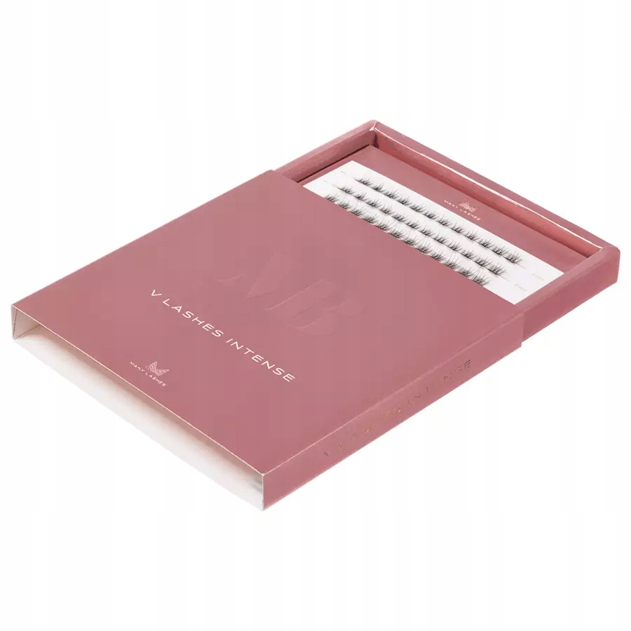 MANYBEAUTY Master Box VLashes Intense kępki B Stan opakowania oryginalne