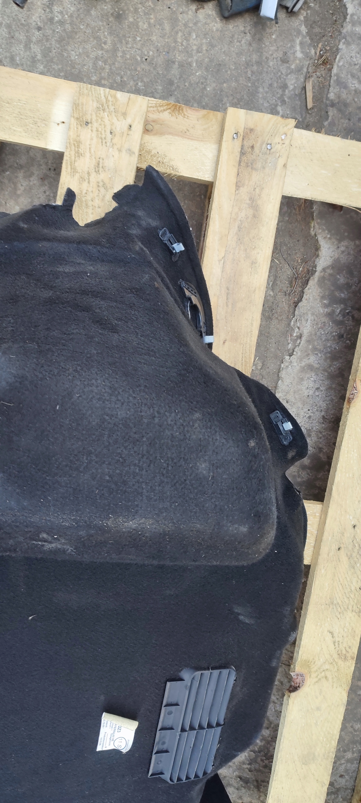 boot upholstery sedan AUDI A4 B6 B7 8E5863888A