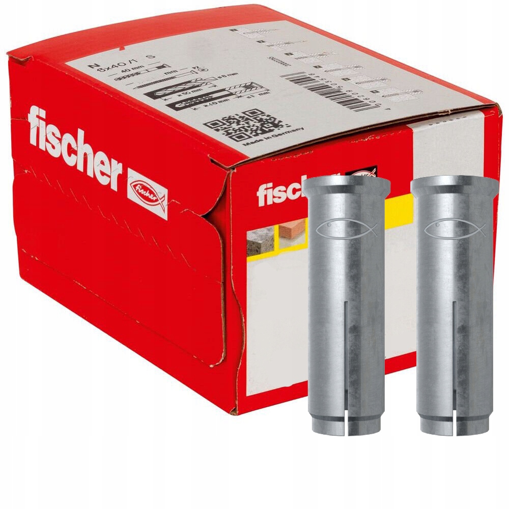 Fischer Zapichovací kotva s redukovanou hloubkou ukotvení Eaii M20X80 R 10 Ks