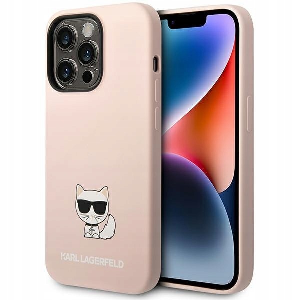 Karl Lagerfeld KLHCP14LSLCTPI iPhone 14 Pro 6,1" hardcase jasnoróżowy/