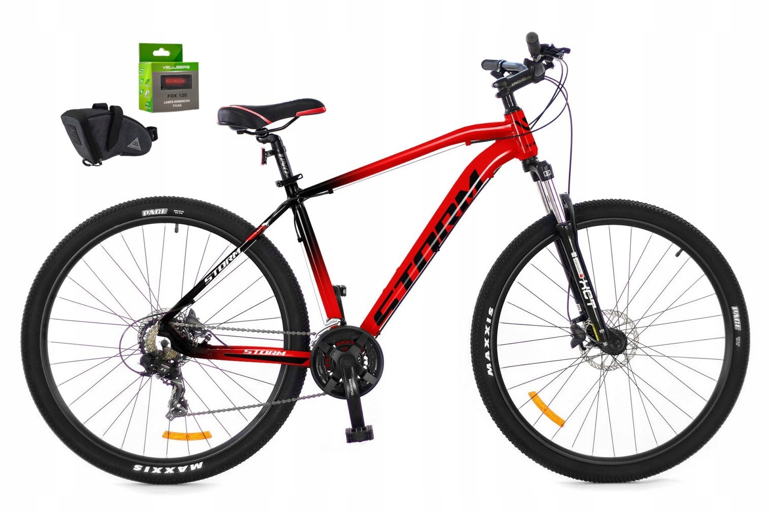 Rower Górski 29 Storm Shark 3.0 Shimano 3X8 19'' +gratisy
