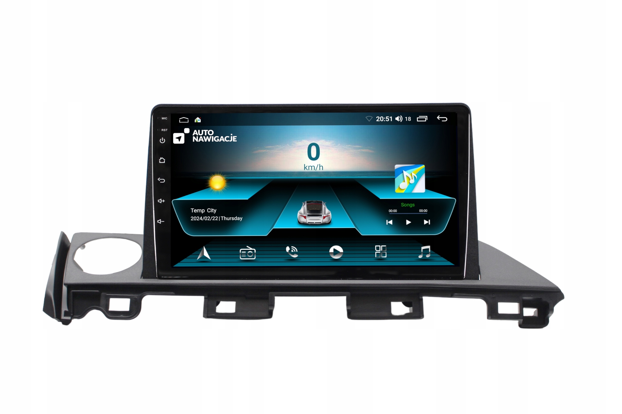 Radio Nawigacja Gps Mazda 6 III 2015-2018 Android