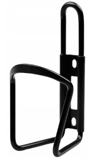 Koszyk bidonu ROSWHEEL ALUMINIOWY lekki CZARNY