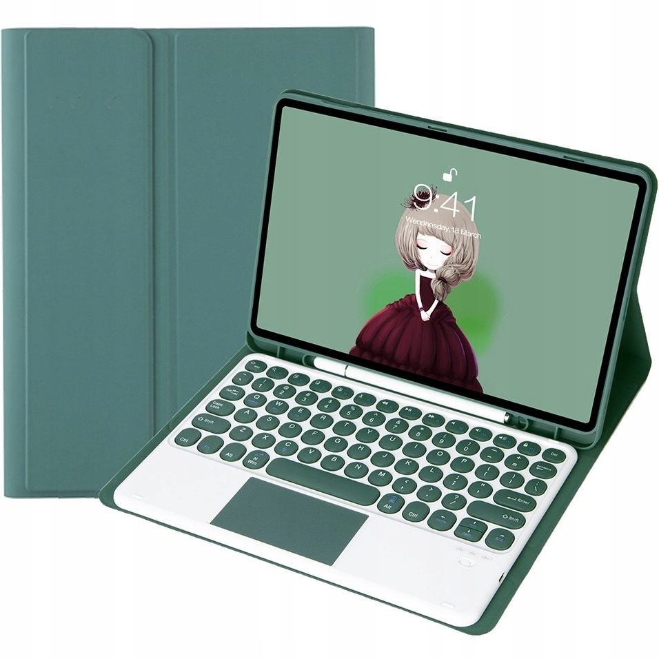 Pouzdro S Touchpadem A Klávesnicejí Pro Samsung Galaxy Tab S6 Lite 2020/2022/2024