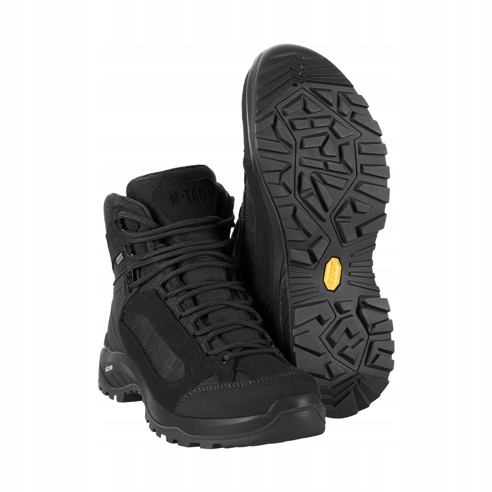 M-Tac Buty Taktyczne Trekkingowe Wysokie Demisezonowe Cordura Czarne 42