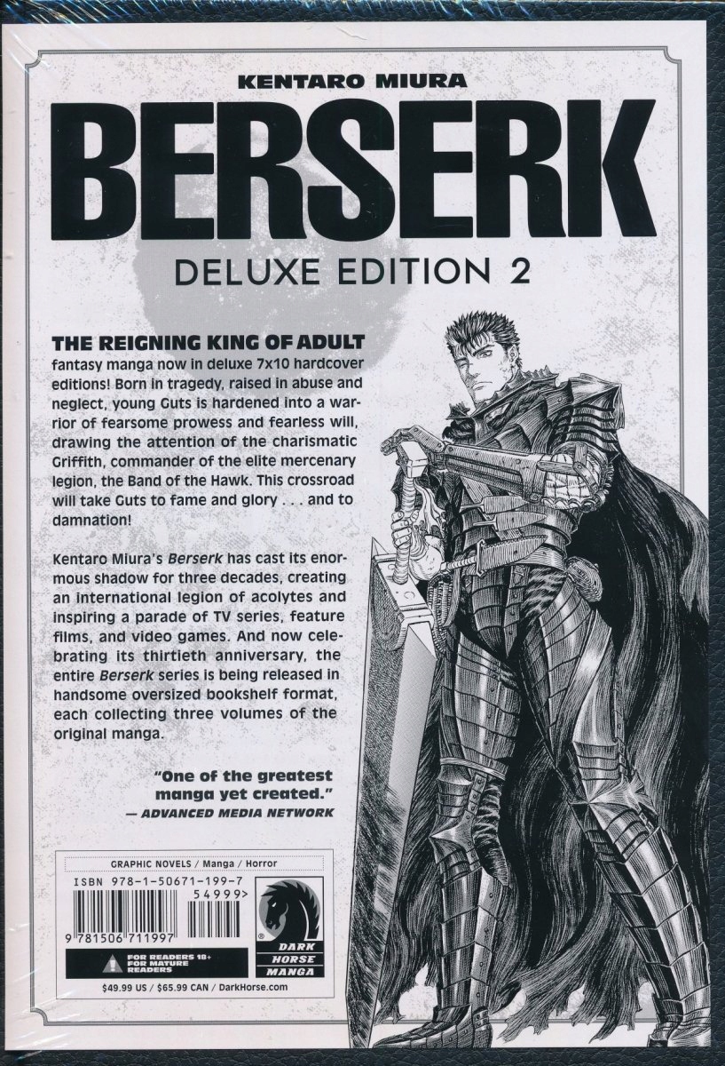 BERSERK DELUXE EDITION VOL 02 HC [9781506711997] ISBN 9781506711997