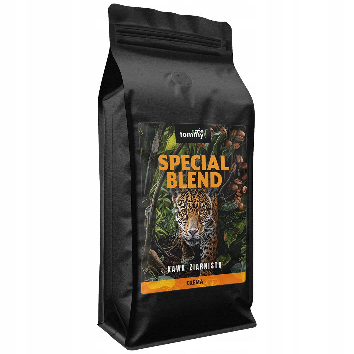 Levně Káva zrnková 1 kg Special Blend Crema Čerstvě pražená pro kávovar