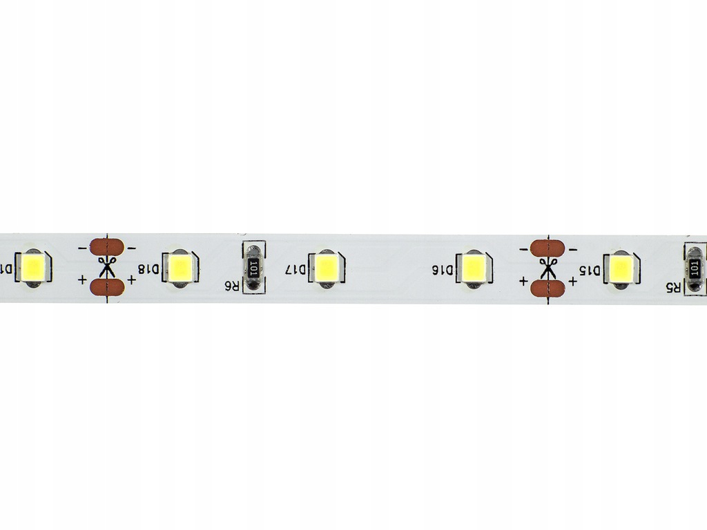 Taśma LED LEDY 5m 12V 300 Diod Przyjemne Światło Moc 24 W