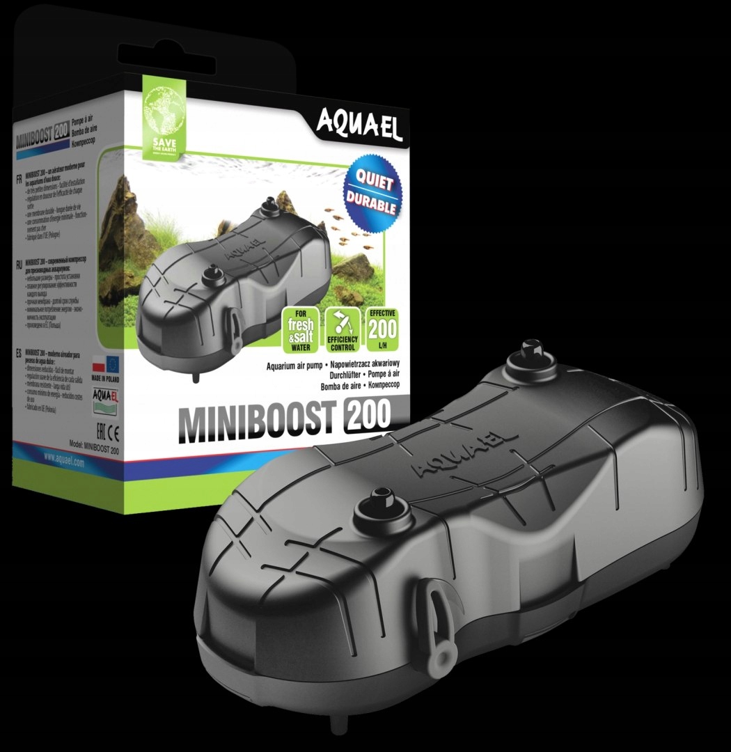 Levně Aquael Provzdušňovač Miniboost 200 2,4W Aqua El