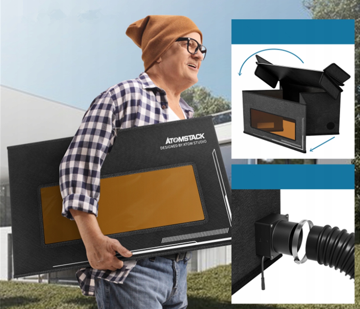 ATOMSTACK Osłona przeciwpyłowa do grawerowania laserowego Rodzaj inny