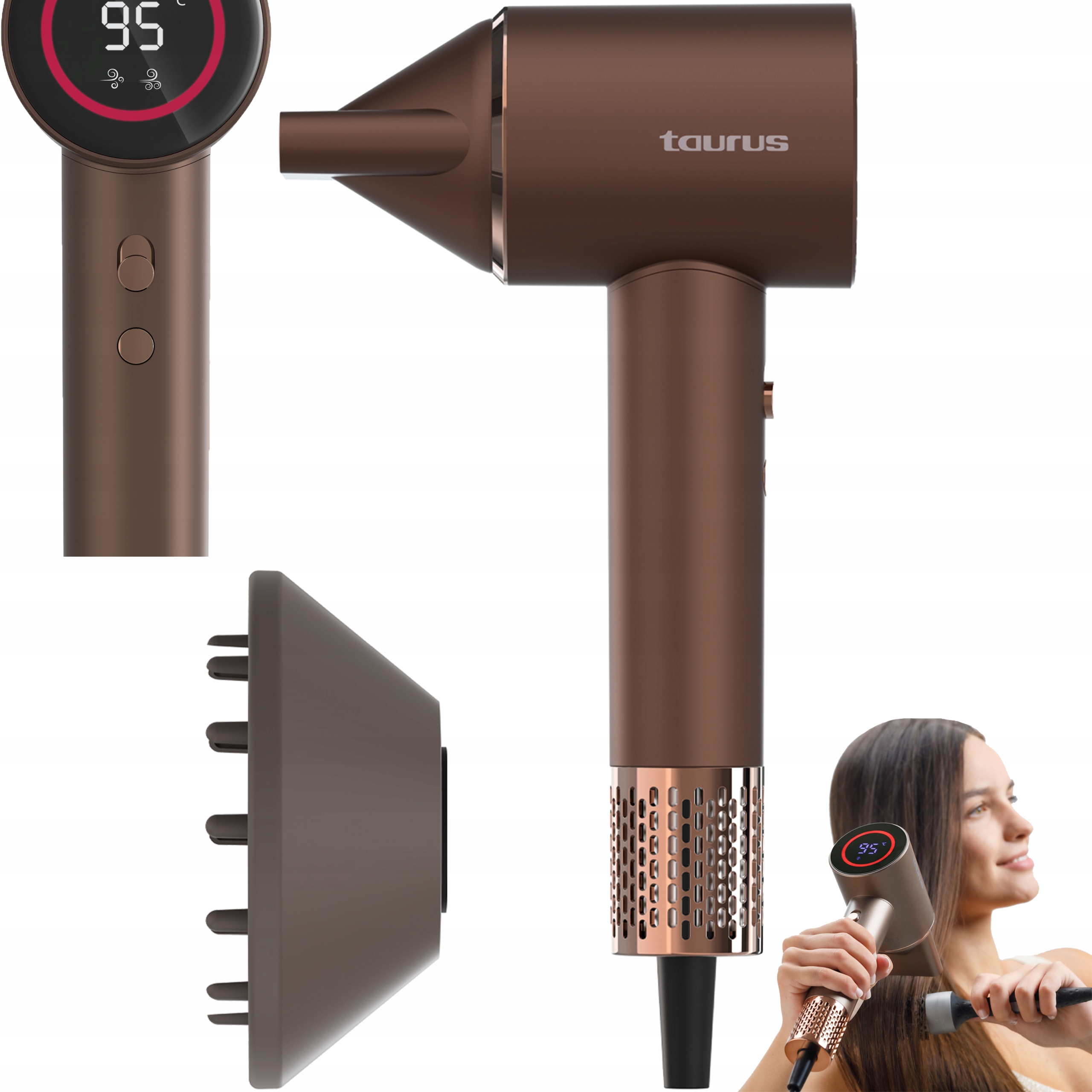 Sušič Vlasov S Ionizáciou Taurus Digital Force Protect Plus 1600W