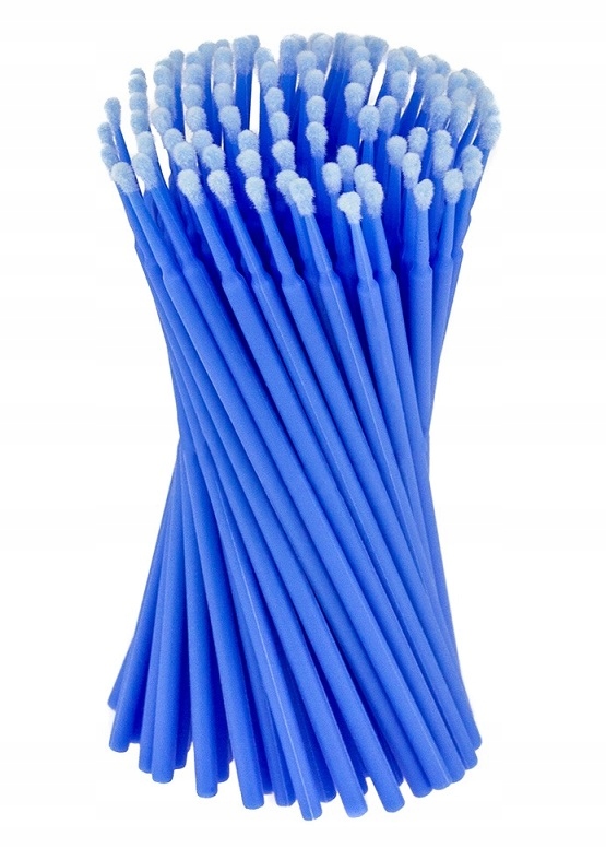 100 x MIKRO APLIKATORY MICROBRUSH 2,5 mm 100sz Rodzaj szczoteczki