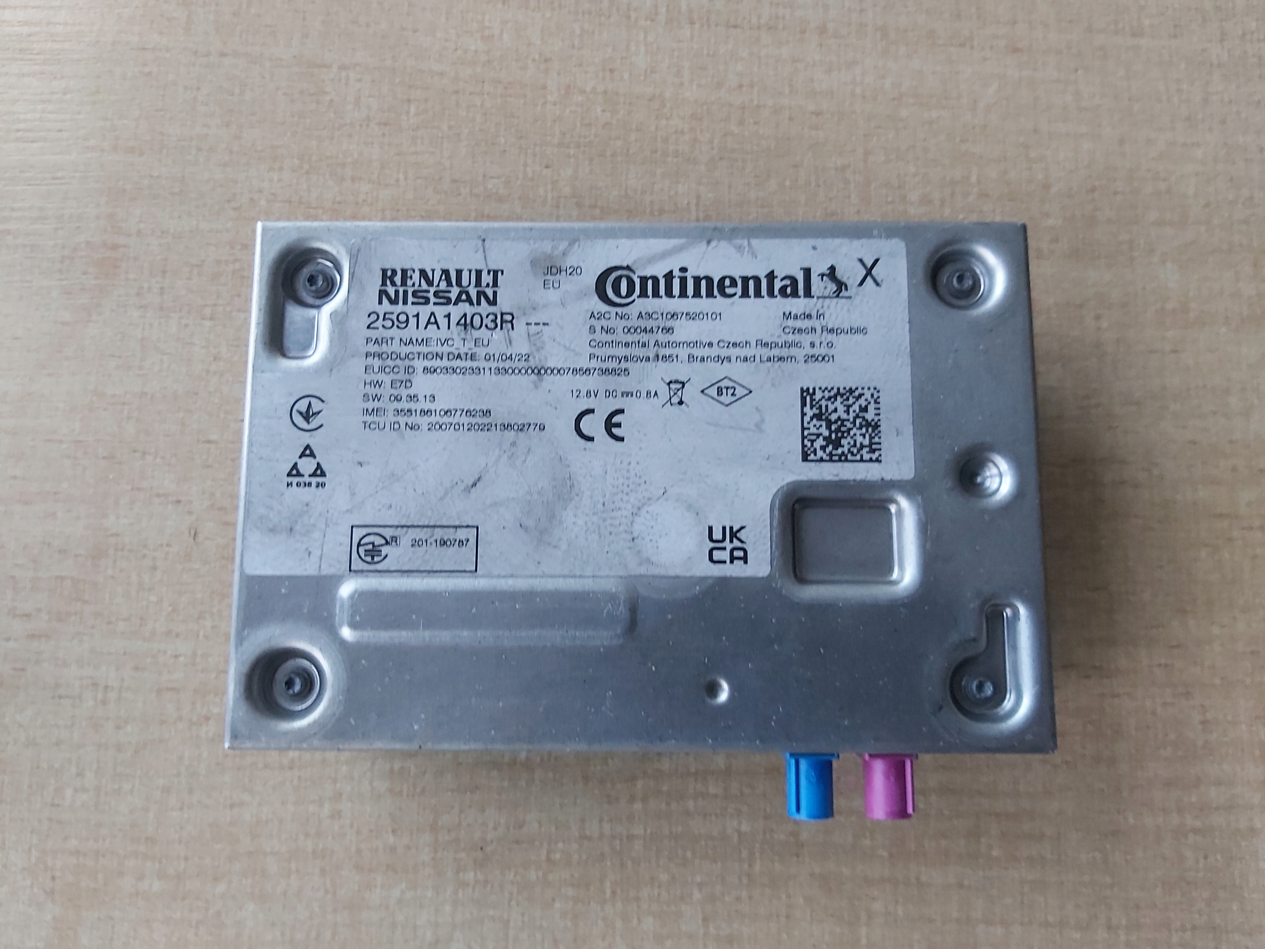 модуль радио навигации TRAFIC III TWINGO РЕСТАЙЛИНГ