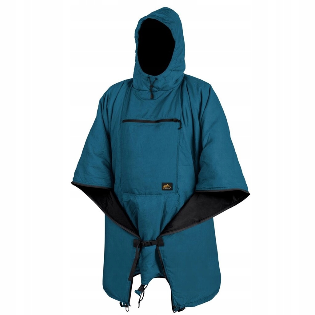 Pončo Helikon Swagman Roll Climashield Apex s funkcí spacáku Aqua Blue