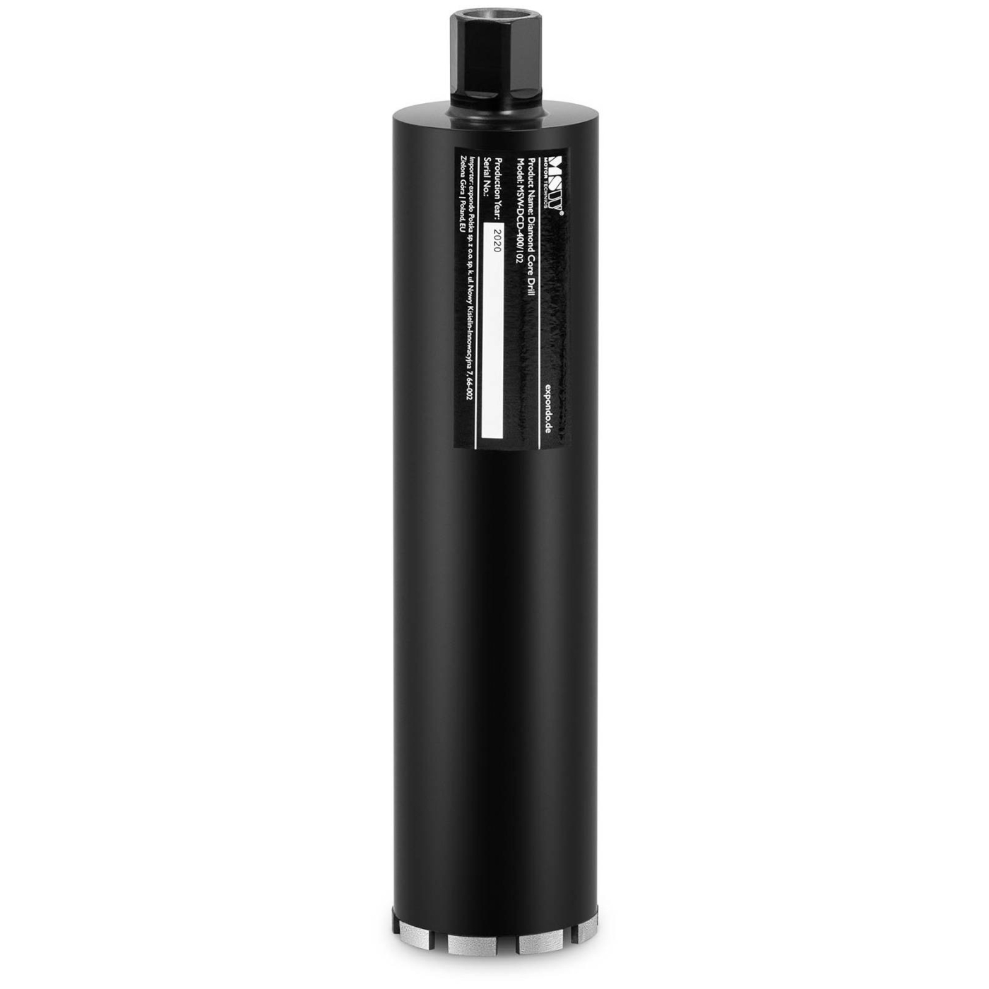 Wiertło Diamentowe Koronowe 102 x 400 mm Do Betonu