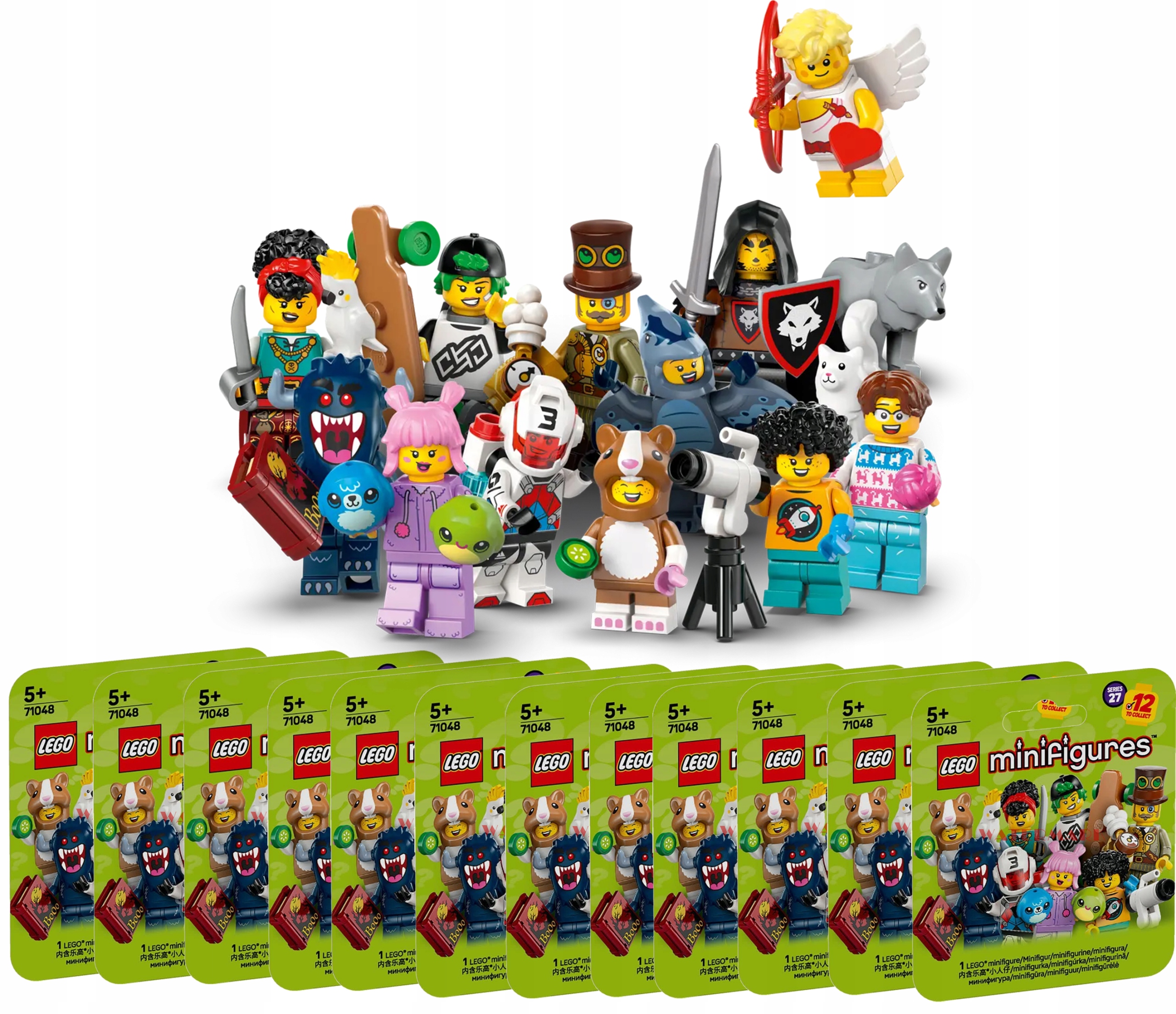 Lego Minifigurka Seria 27 Minifigures Zestaw 71048 – 1 Komplet 12 Sztuk