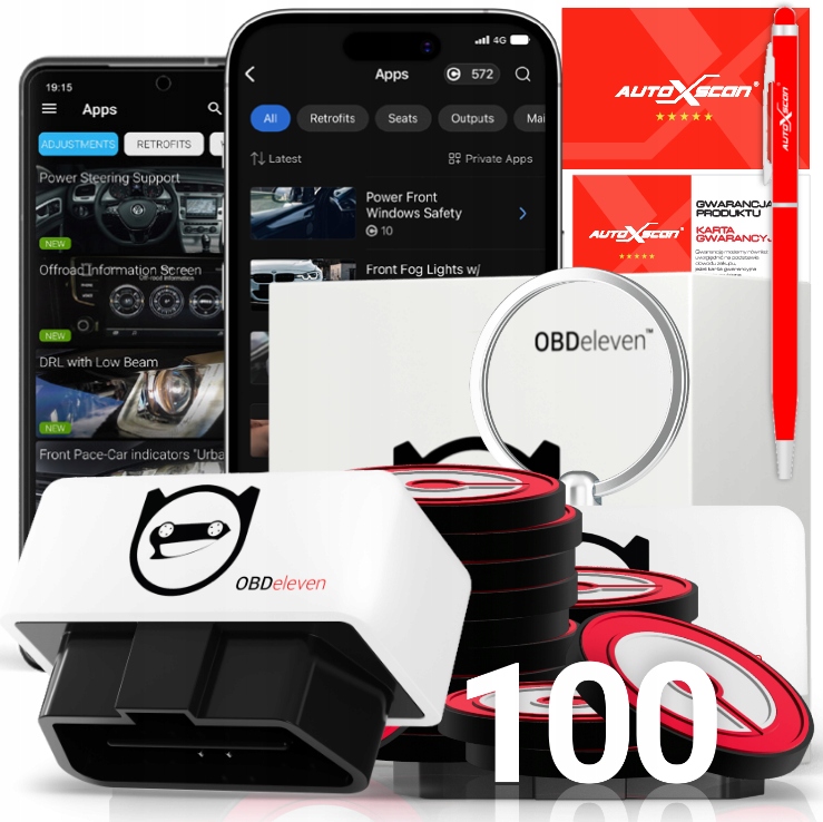Vag OBDeleven+100 kreditů Diagnostický Tester Vag Polský Dealer