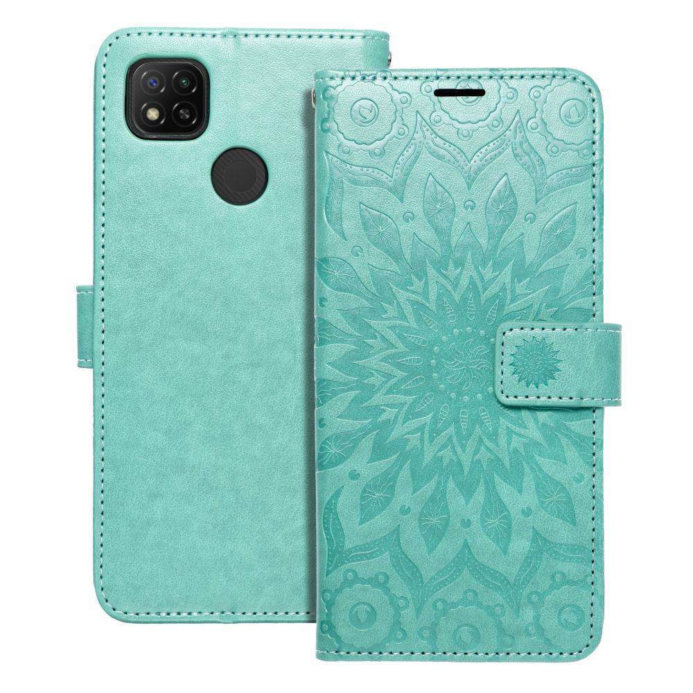 Etui Mezzo Book Do Xiaomi Redmi 9C 9C Nfc Mandala Zielony