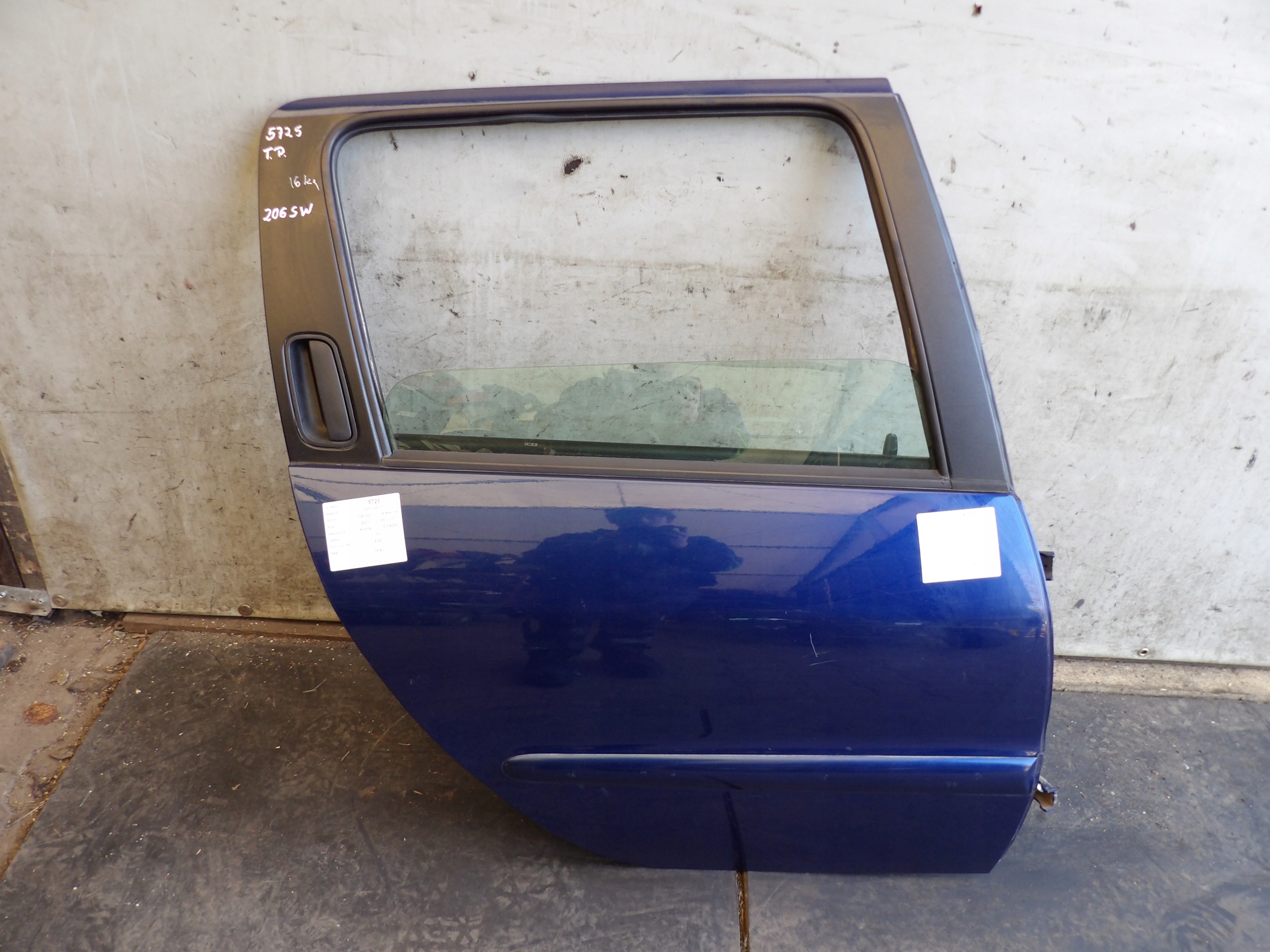 Peugeot 206 SW door rear. right lak. EGE