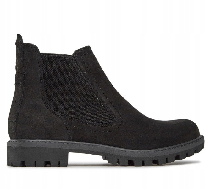 Tamaris Dýky 1-25401-41 Black Uni 007 černé kožené semišové vel. 36