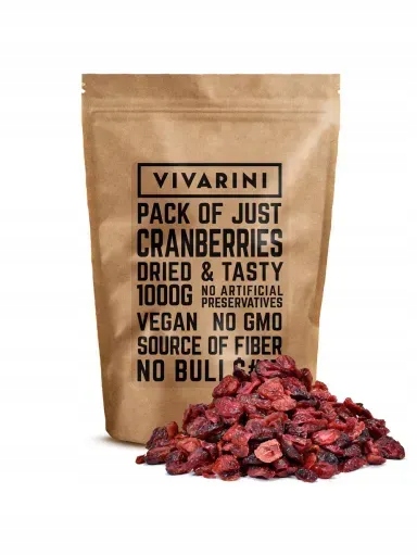 2x Vivarini – Sušené brusinky 1 kg