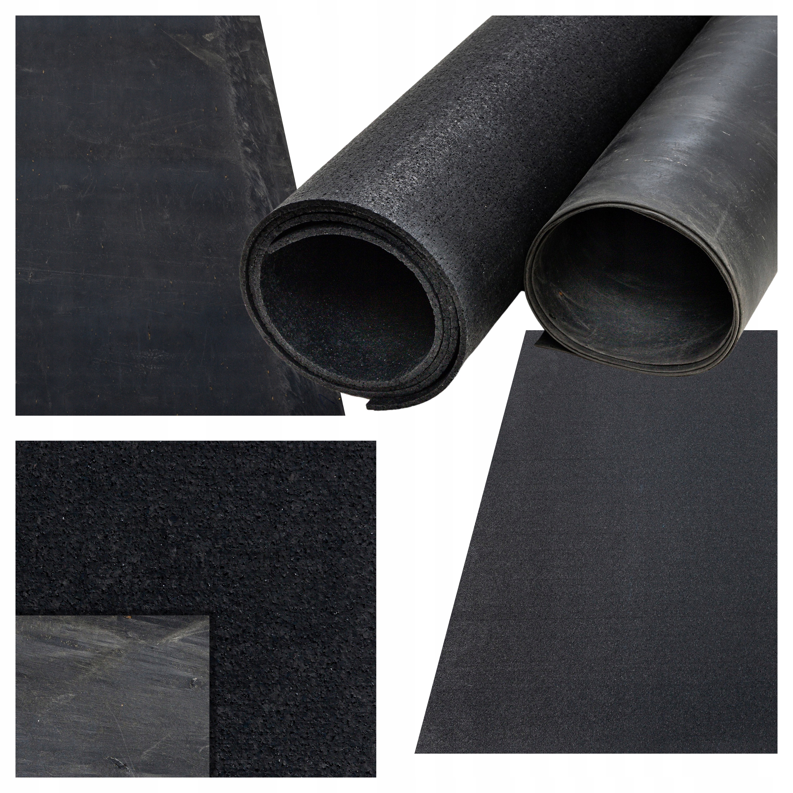 Zvuková izolace Vibroizolace gumové podlaží pod cementovou potěrou