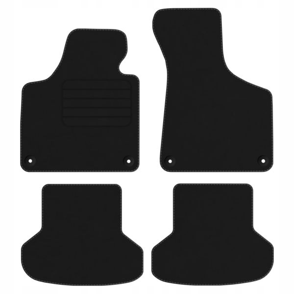 Audi A3 8P Cab 08-13 velurové koberce Comfort