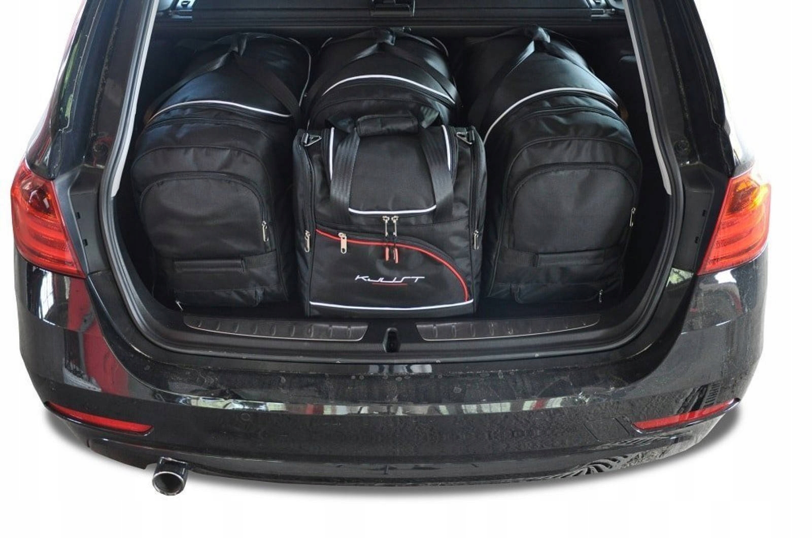 J&j Automotive Sada 4ks cestovných tašiek Aero pre Bmw 3 Touring 2012-2018