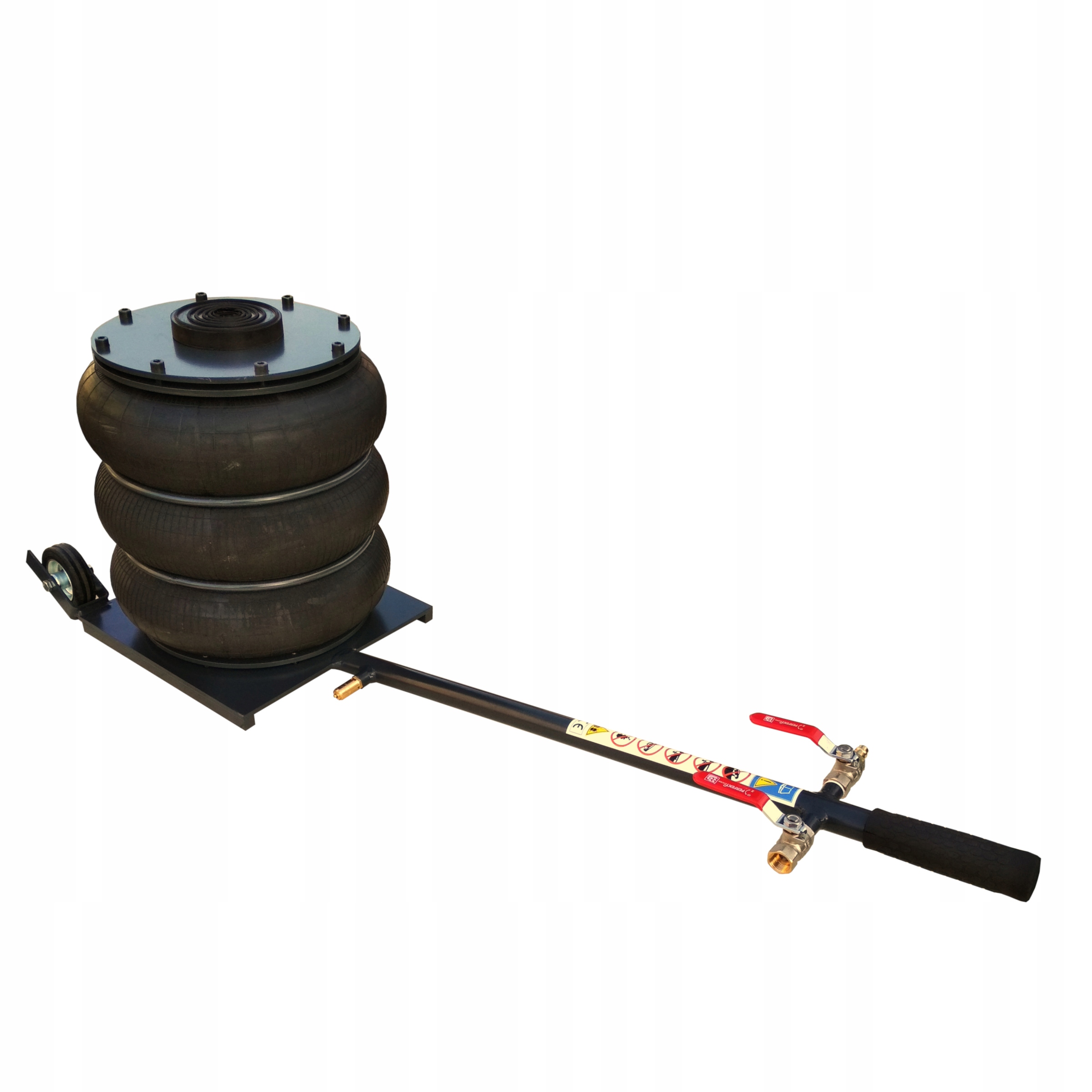 PODNOSNIK BALWANEK PODUSZKOWY PNEUMATYCZNY 4 5T Maximum Lifting Height 380 mm