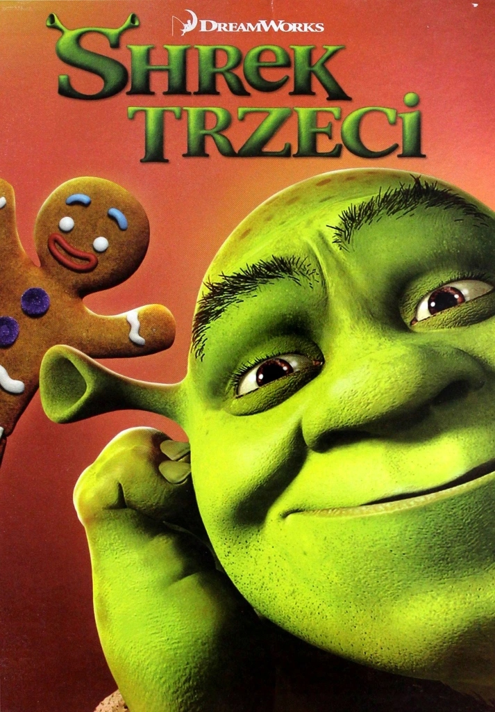 Shrek Trzeci DVD FOLIA