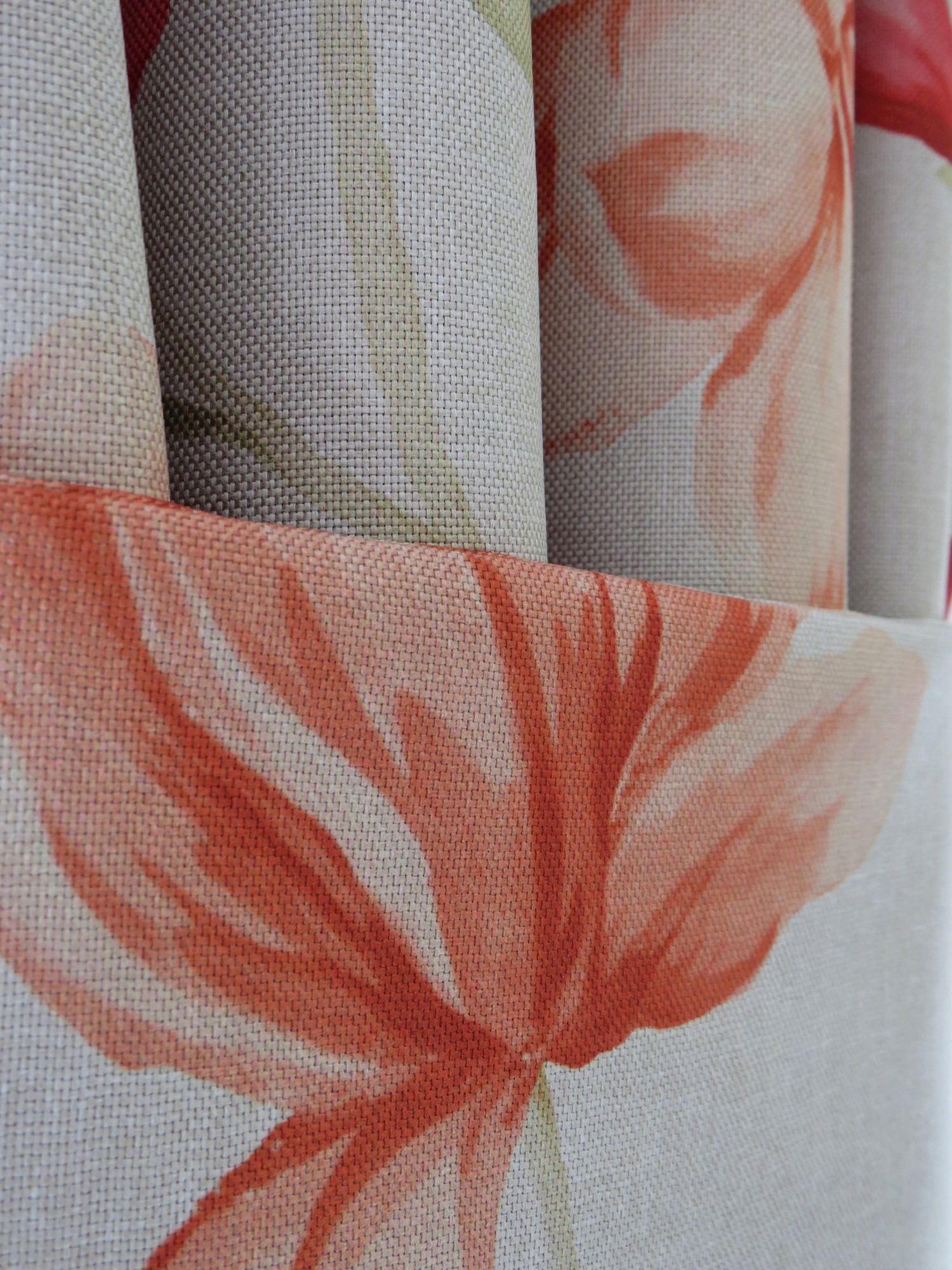 ZASŁONA GOTOWA KWIATY WYSOKOŚĆ 120 cm do 155 cm Marka Altisidora