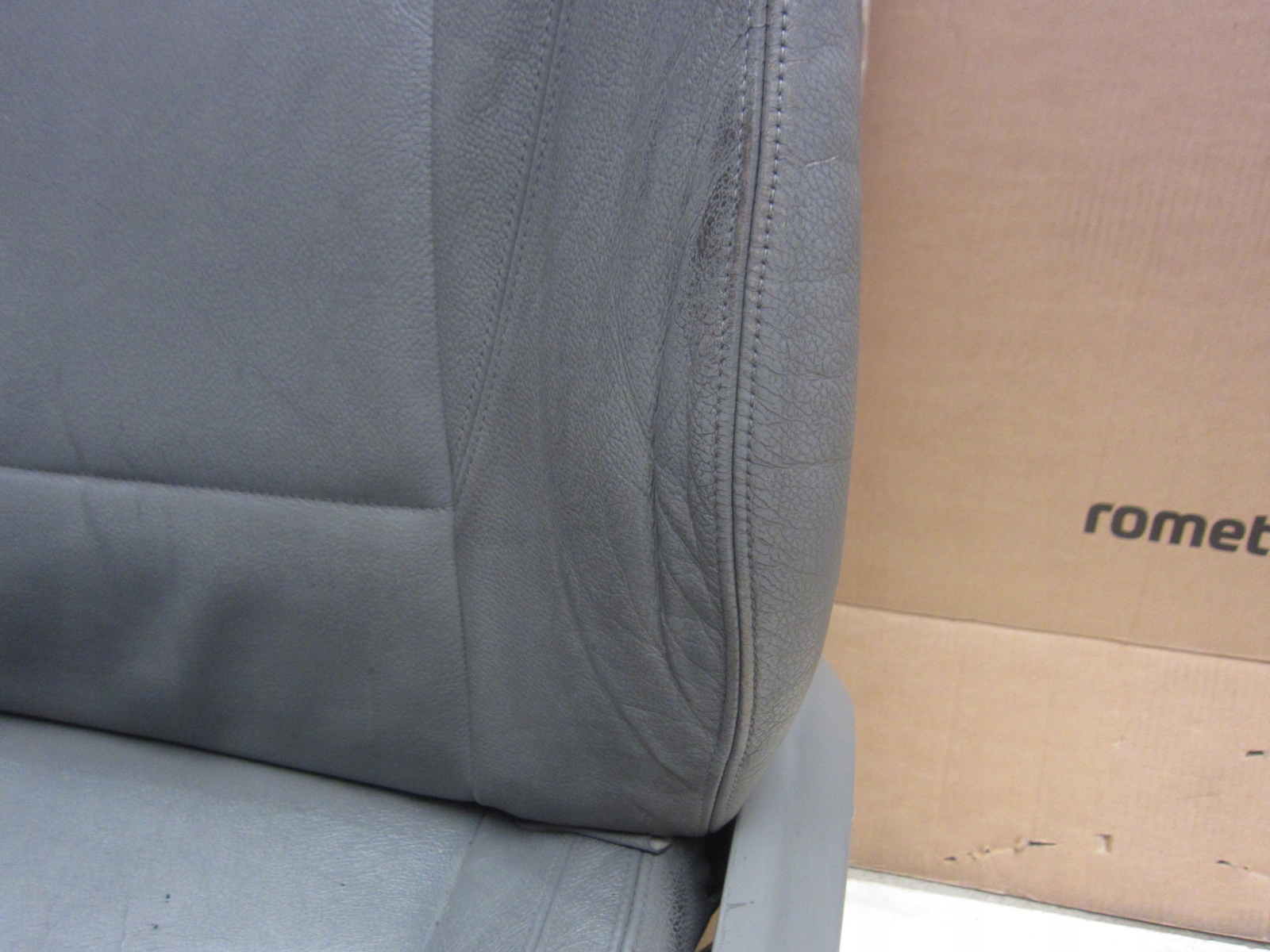 BMW E70 X5 seat left driver´s grey leather original electrical SPORT EUROP