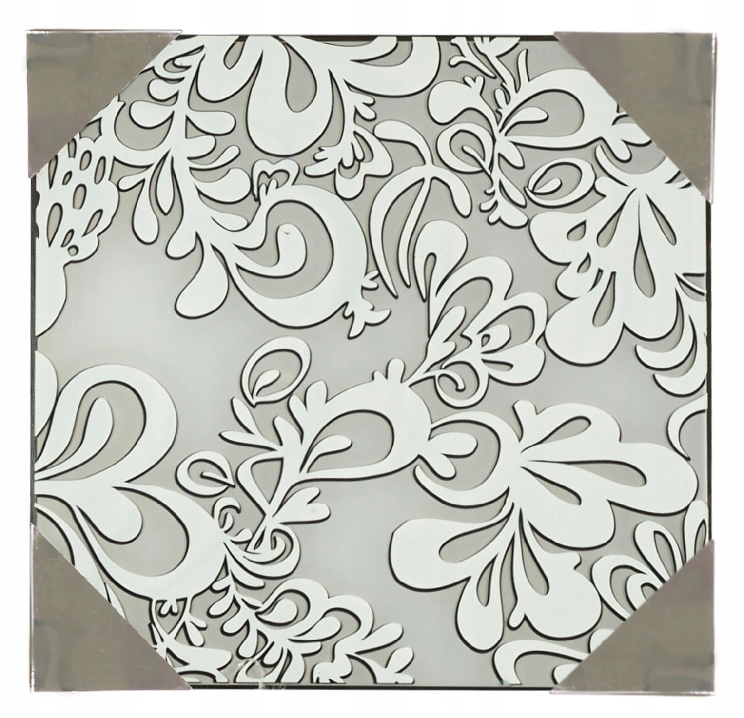 Moderní skleněný Stropní Svítidlo 30 x 30 cm, vzor zrcadlo
