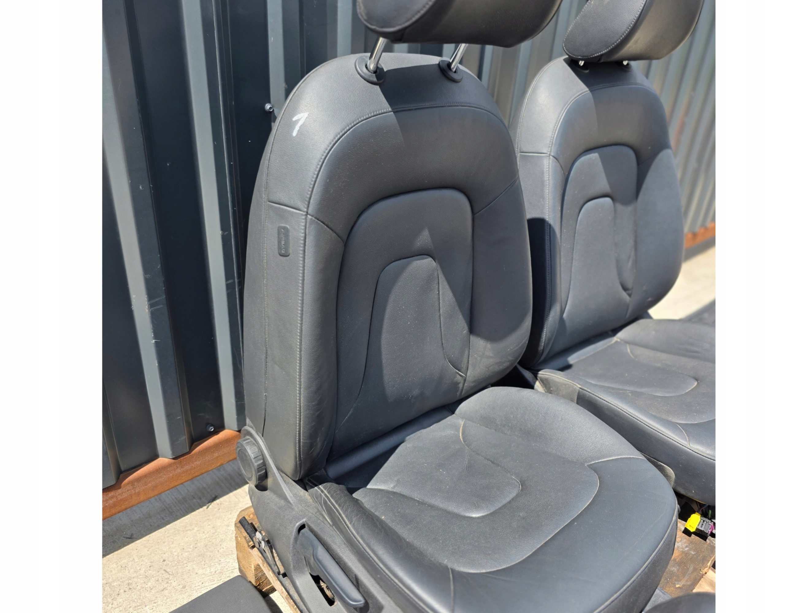Sitz Sitze AUDI A4 B8 KOMPLET Leder 2008-2016 ohne Hitzung !!! *1