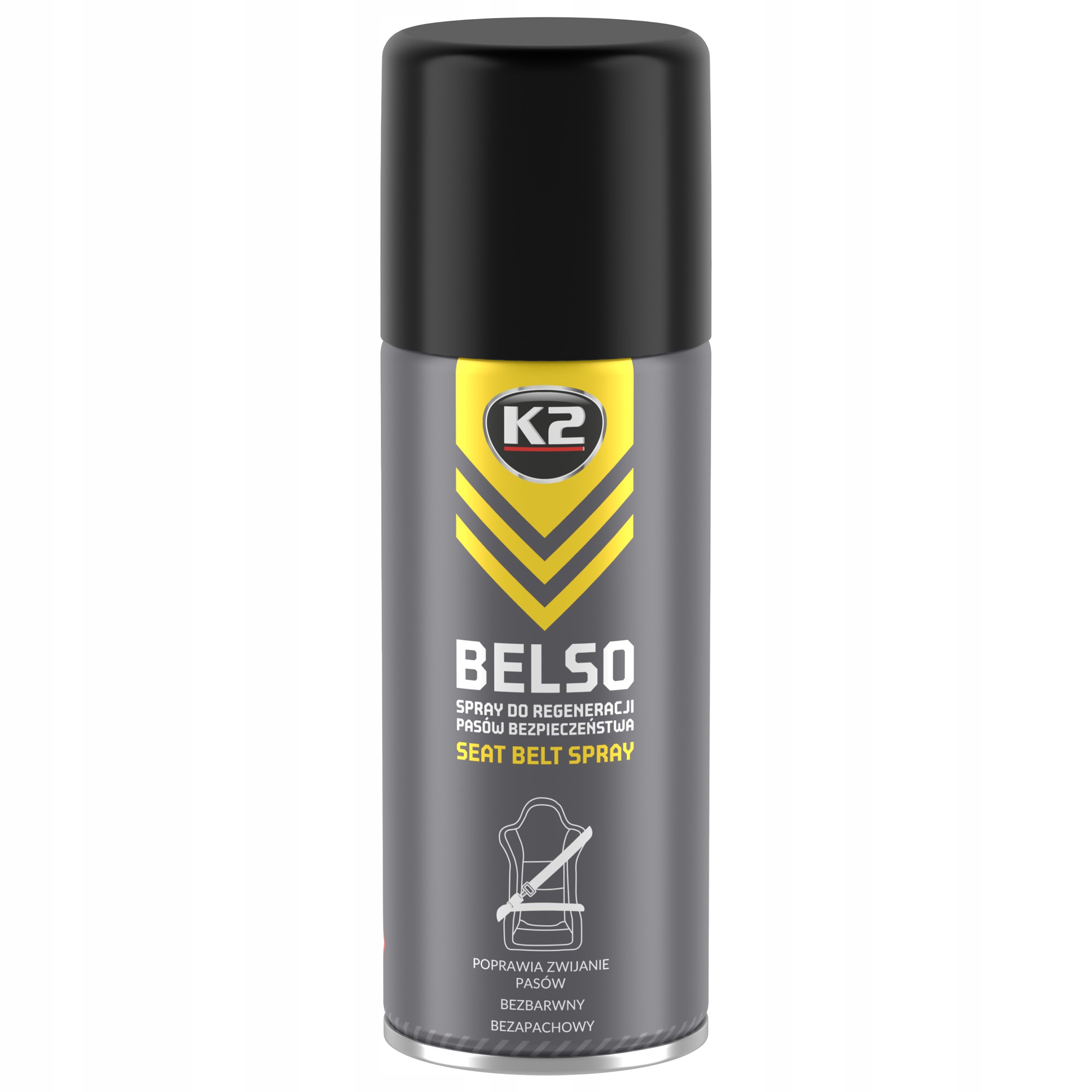 Spray do regeneracji pasów bezpieczeństwa K2 Belso 400 ml