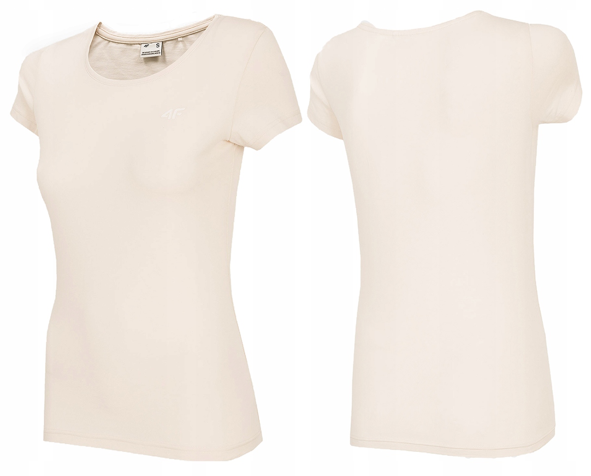 

4F Damska Koszulka Bawełna Lato T-shirt TSD001 M